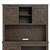 Thornwood Hills - Double Barn Door Hutch - Dark Gray (759-BR70H)