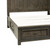 Thornwood Hills - One Sided Storage Rail - Dark Gray (759-BR90SR)