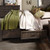 Thornwood Hills - One Sided Storage Rail - Dark Gray (759-BR90SR)