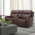 Blair - Loveseat With Console P2 & ZG - Cognac (7005CG-22P)