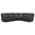 Bentley - 6 Piece Sectional - Graphite Gray (7003GY-UPH-6PCSEC)