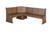 Doe Valley - Long Bench & Corner Back - Dark Brown (0113BU-BL)