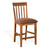 Sedona - Slatback Barstool With Wood Seat - Rustic Oak (1854RO)