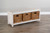 Storage Bookcase And Bench - White (2993MW)