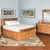 Sedona - Eastern King Footboard With 2 Doors - Light Brown (2334RO-SEKF)