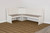 Pasadena - Short Bench & Corner Seat - White (0113MB-BS)