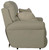 Westport - Power Lay Flat Reclining Loveseat - Cement (61212-1605/38-2533/16)