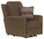 Calvin - Power Wall Hugger Recliner - Otter (616304-1894/19-2364/48)