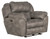 Ferrington - Power Lay Flat Recliner With Power Adjustable Headrest - Steel (618907-1300/28)