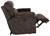 Sedona - Power Lay Flat Reclining Sofa With Power Adjustable Headrest - Smoke (62221-2793/28)
