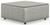 Nico - Castered Cocktail Ottoman - Silver (35012-1419/18-1419/53)