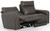 Nico - Power Reclining Loveseat With Power Adjustable Headrest - Walnut (63502-1419/49-1419/38)