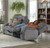 Ashland - Lay Flat Reclining Sofa - Granite (3591-1934/88-2317/08)