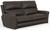 Fredda - Italian Leather Match Power Zero Gravity Reclining Sofa With Power Adjustable Headrest - Coffee (64481-1225/09-3025/09)