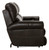 Torretta - Top Grain Italian Leather Power Lay Flat Reclining Sofa - Chocolate (64571-1273/89-3073/89)