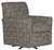 Hooten - Swivel Chair - Hematite (328821-2079/48)