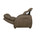 Relaxer - Power Headrest Power Lay Flat Reclining With Heat / Massage / Lumbar / Zero Gravity - Taupe (7641067-1276/19-1417/19)