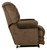 Malone - Power Lay Flat Recliner With Extended Ottoman - Truffle (642577-2008/45)