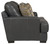 Marco - Loveseat - Gunmetal - Leather (450702-1273/58-3073/58)