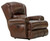 Duncan - Power Deluxe Lay Flat Recliner - Walnut - Leather (647637-1283/19-3083/19)