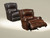 Duncan - Power Deluxe Lay Flat Recliner - Walnut - Leather (647637-1283/19-3083/19)