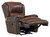 Duncan - Power Deluxe Lay Flat Recliner - Walnut - Leather (647637-1283/19-3083/19)