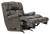 Victor - Chaise Rocker Recliner - Steel (47642-1283/28-3083/28)