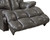 Victor - Chaise Rocker Recliner - Steel (47642-1283/28-3083/28)