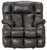 Victor - Chaise Rocker Recliner - Steel (47642-1283/28-3083/28)