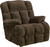 Cloud 12 - Power Chaise Rocker Recliner - Chocolate (65412-2334/09)