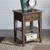 Lake House - Chair Side Table - Rustic Brown (210-OT1021)