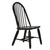 Treasures - Bow Back Side Chair - Black (17-C4050)