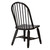Treasures - Bow Back Side Chair - Black (17-C4050)