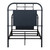 Vintage Series - Twin Metal Bed - Navy (179-BR11HFR-N)