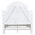 Magnolia Manor - Queen Panel Bed - White (244-BR-QPB)