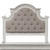 Magnolia Manor - Queen Upholstered Panel Headboard - White (244-BR13HU)