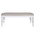 Summer House - Bench - Oyster White (607-C9001B)