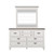 Allyson Park - Dresser & Mirror - White (417-BR-DM)