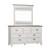 Allyson Park - Dresser & Mirror - White (417-BR-DM)