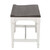 Allyson Park - Wood Seat Bench - White (417-C9000B)