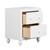 Cottage View - Nightstand - White (523-BR60)