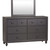 Cottage View - 6 Drawer Dresser - Dark Gray (423-BR30)