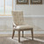 Americana Farmhouse - Upholstered Shelter Side Chair - Beige (615-C6501S)