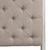 Magnolia Manor - Queen Upholstered Sleigh Headboard - White (244-BR21HU)