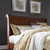 Rustic Traditions - King Sleigh Headboard - Dark Brown (589-BR22H)