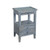 Marina - Ocean Blue - Side Table - Blue - Wood (2086OB)