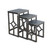 Marina - Black Sand - Nesting Table - Black (2087BS)