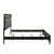 Obsidian - 6/6-6/0 King/California King Headboard, Footboard & Slats - Black (B1655-115)