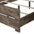 Misty Lodge - 6/0 California King Headboard, Footboard & Slats - Greige (B6303-215)