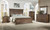 Mar Vista - 5/0 Queen Footboard & Slats - Walnut (B658-320) Mar Vista - 5/0 Queen Footboard & Slats - Walnut (B658-320)